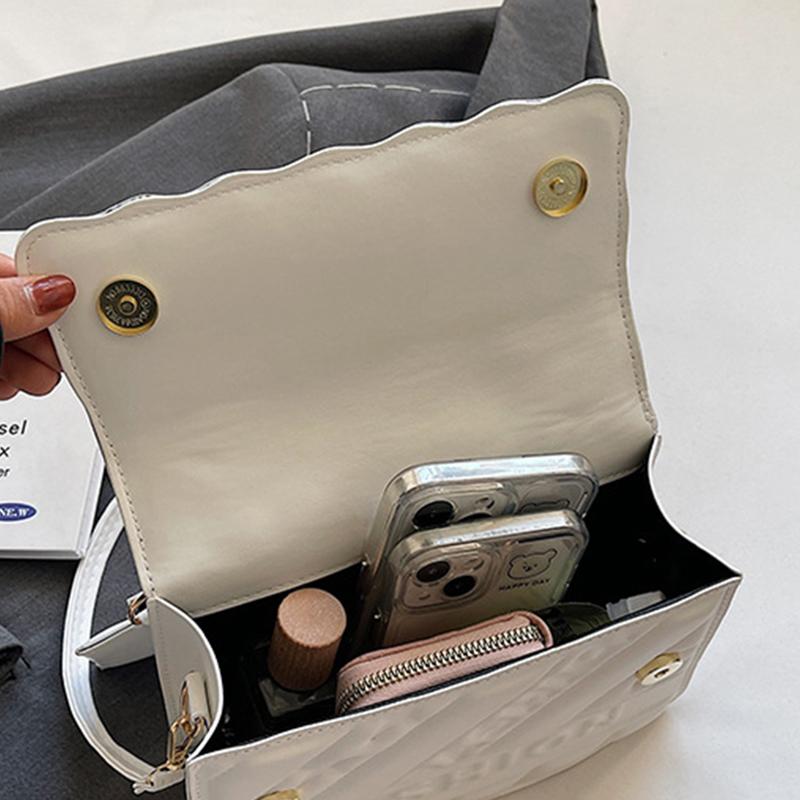 Yogodlns Модная женская квадратная сумка через плечо Samll из искусственной кожи, винтажная однотонная сумка через плечо с верхней ручкой и небольшим кошельком