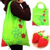 Portable Strawberry Eco-friendly Reusable Handbag Foldable Shopping Tote Bag