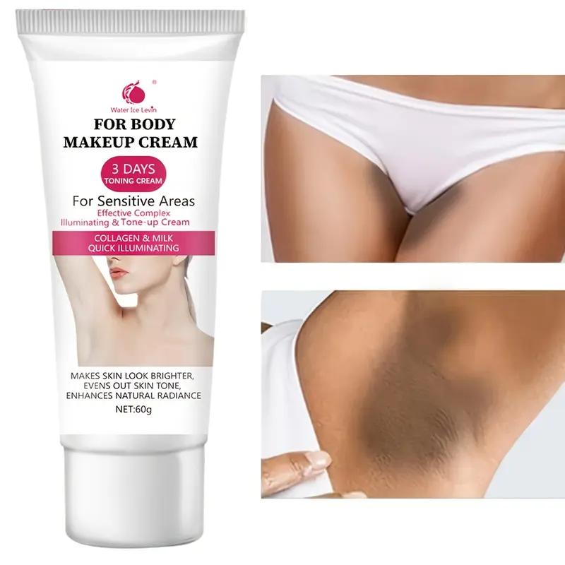 Whitening Cream for Dark Skin Armpit Lightening Intimate Areas Underarm Body Skin Care Private Parts Whiten Cream Beauty Health