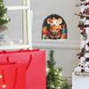 Милая Рождественская Мышиная Нора Наклейка на Стену Рождество Noel Navidad Домашнее Украшение на Новый Год