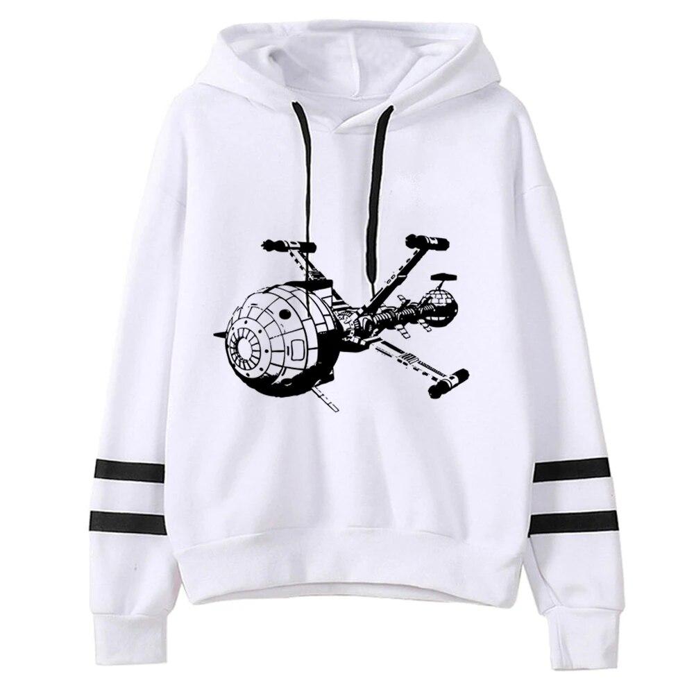 Капитан будущее толстовки женские готические эстетичные Kawaii флисовая одежда пуловер женская одежда 90-х годов унисекс