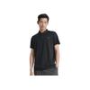 Li-Ning Plain Minimalist Versatile Casual Short Sleeve Polo Shirt Men Tops Black APLU141-6