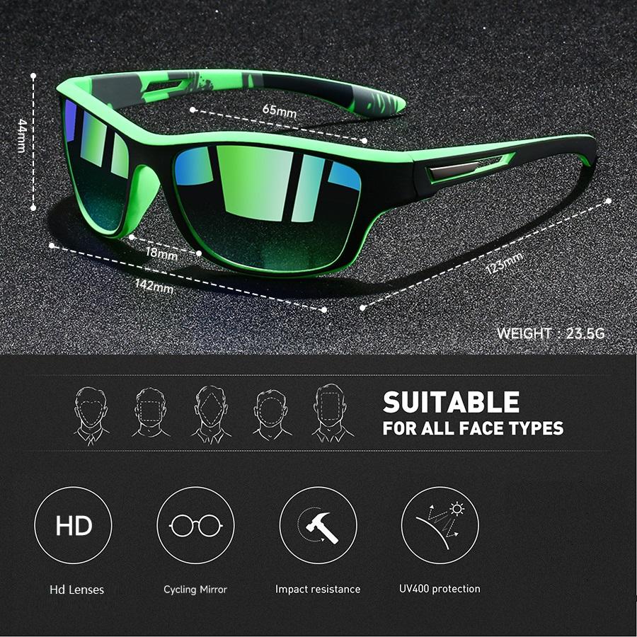 Fashion UV400 Men Women Running Mountaineering Fishing  Sunglasses MTB Eyewear Outdoor Sport protective glasses