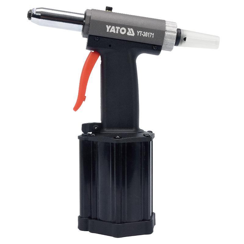 Пневматический заклепочник YATO и инструмент для вытяжной клепки