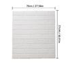 77cm*70cm 3D Wall Sticker Imitation Brick Bedroom Home Decor Waterproof Anti-mold Self-adhesive DIY Wallpaper For Living Room