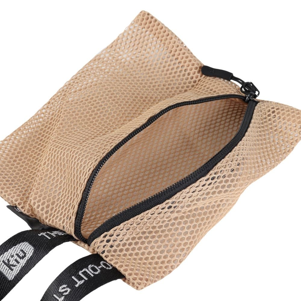 KiU Packable Pouch Unisex Mesh Travel Laundry Storage Perfect for Business Trips and Bright Tiger Set, Pouch, Pouch, Pouch, Lightweight, Washable,