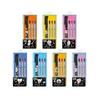 LINE FRIENDS BT21 Style Fit 3-Color Ball Pen – BTS Official Character, 7 Options