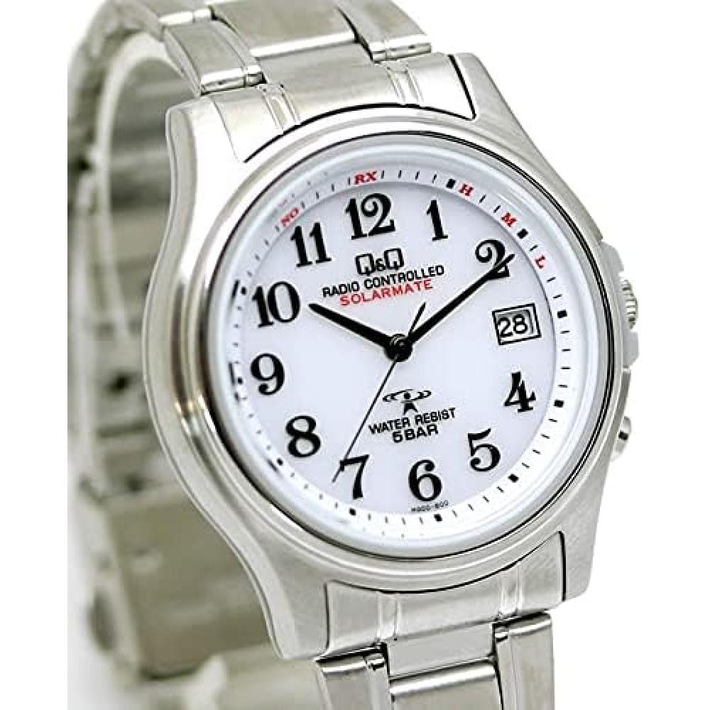 Citizen QQ [Citizen QQ] Часы Радиоуправляемые Часы Солнечные Радиоволны Солнечные QQ Hg00 800 Белые