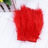 Long Fluffy Marabou Turkey Feathers Trimming 10-15CM Plumes Stitched On Ribbon Fringe For  Dress Decorative Border Trim 18color