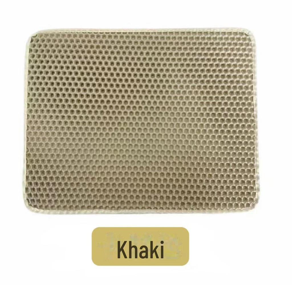 Коврик для кошек и собак из ЭВА с пересечением границ: Брызгозащищенный, двухслойный контроль мусора