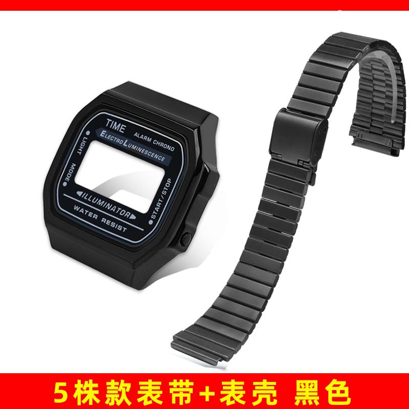 Мод-комплект A168 Стальной корпус Ремешок для часов Корпус Для G-SHOCK 3299 Casio A168WG Металлическая рамка Стекло Водонепроницаемое кольцо Аксессуары для ремешка