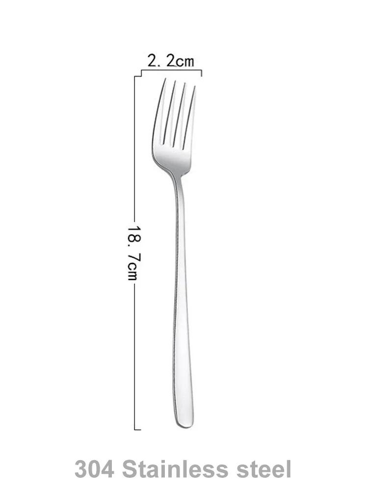 1 шт. Серебряная зеркальная ложка для супа из нержавеющей стали, столовые приборы, домашняя кухня, углубление, большая емкость, длинная ручка, вилка, ложка