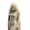 Статуэтка Таинственной Женщины в Маске 3D-печать Платье Дама Скульптура для Стола Винного Шкафа Полки Камина Стола Прихожей
