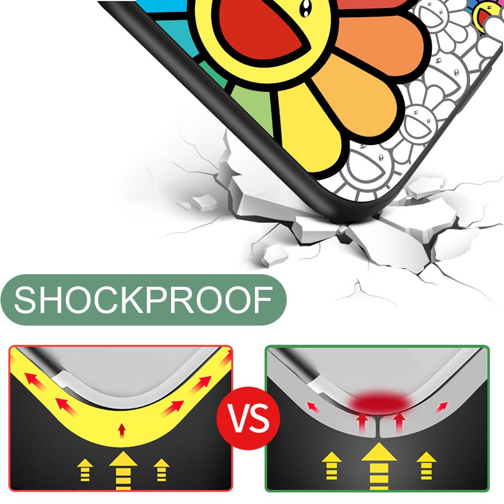 Чехол для телефона с рисунком, противоударный, мягкий силиконовый защитный чехол из ТПУ для телефона Samsung, чехол