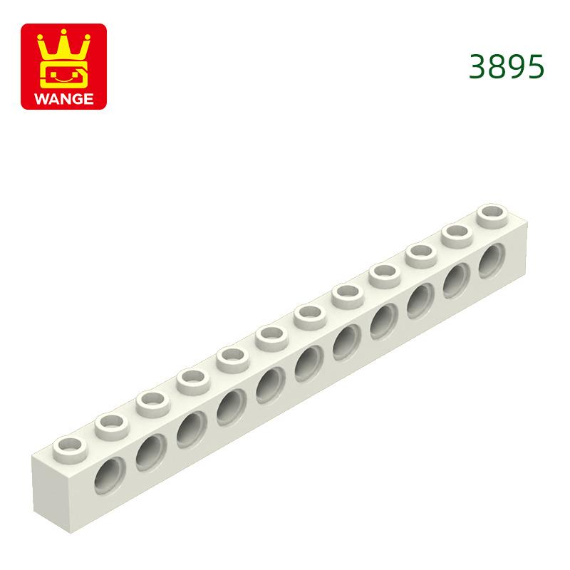 Non-Toxic 23Pcs/Lot No.3895 11 X 12 Holes Holes Long Beam Model Block Moc Color Accessories Compatible With Brick Diy Children Toys