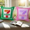Pillow Anime Pillow Sofa Bed Head Pillow Cover Cushion Cover 45x45 cm Fashion LOGO 7EELEVENS
