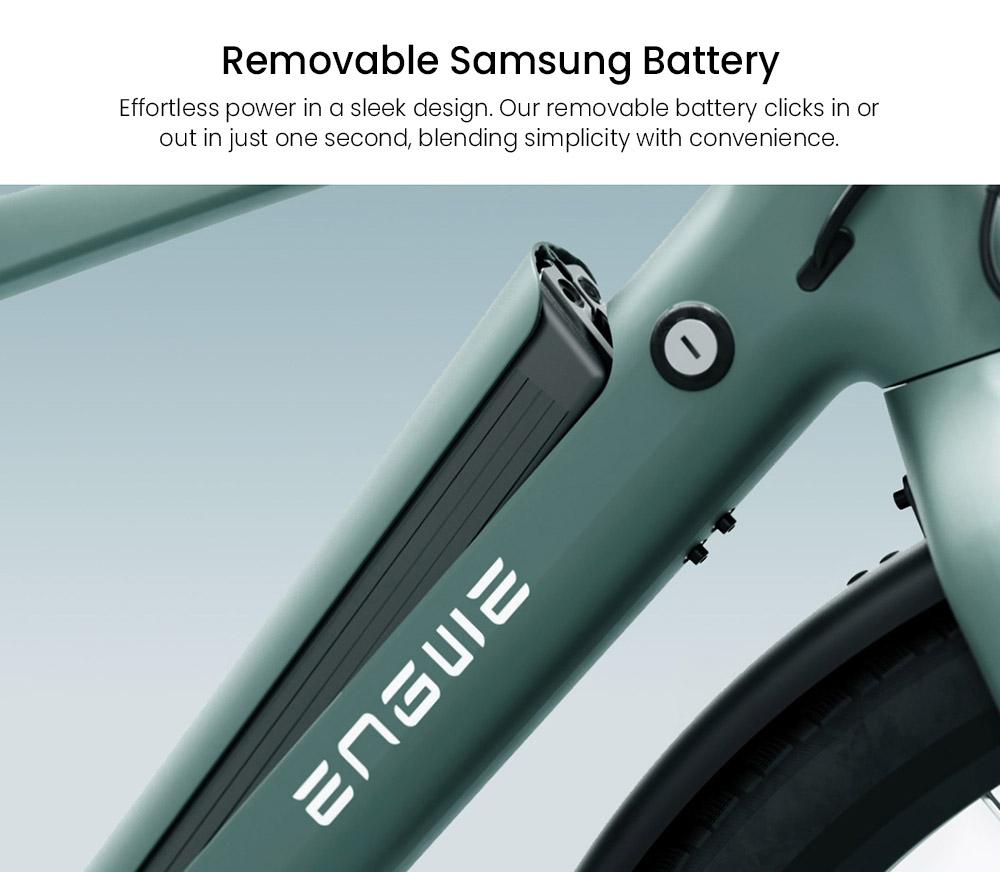 ENGWE MapFour N1 Air Electric Bike, 250W Motor, 36V 10Ah Battery, 700*38C Spoke Tires, 25km/h Max Speed