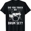 Cool Drums Design For Men Women Music Drumming Drum Drummer T-Shirt