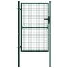 Day and Night - Day and Night Green Steel Fence Gate 100x125 Cm