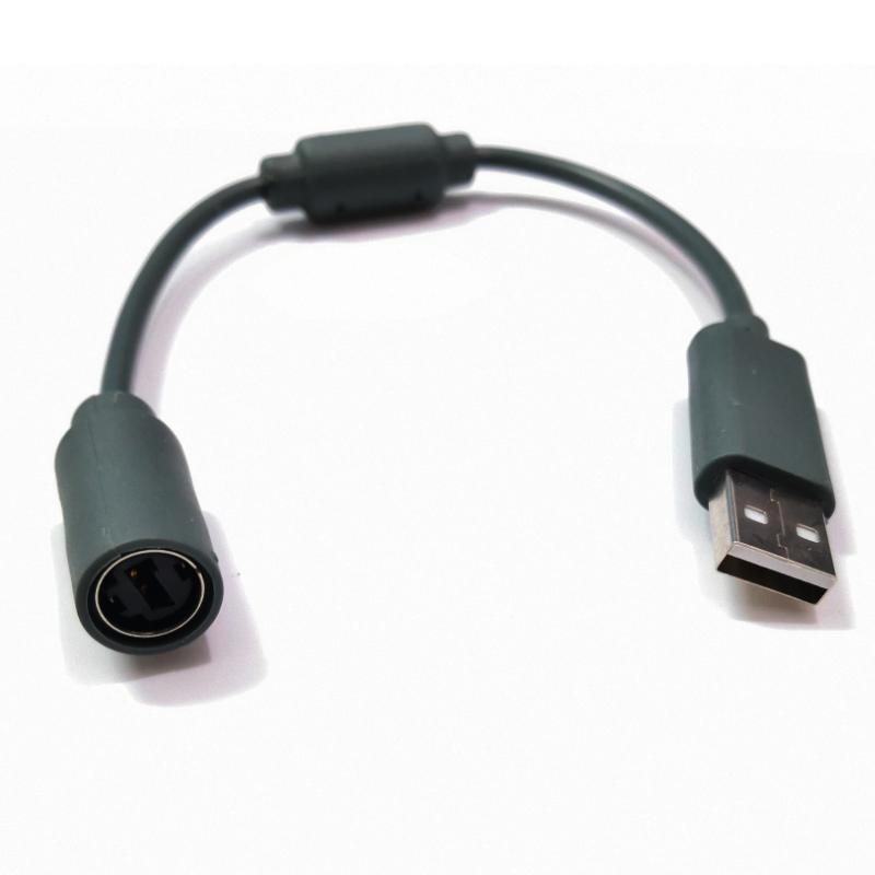 For Xbox 360 Controller Cable Splitter USB Breakway Wire Game Player Convert Adapter Line Connector Cord Replacement Cable