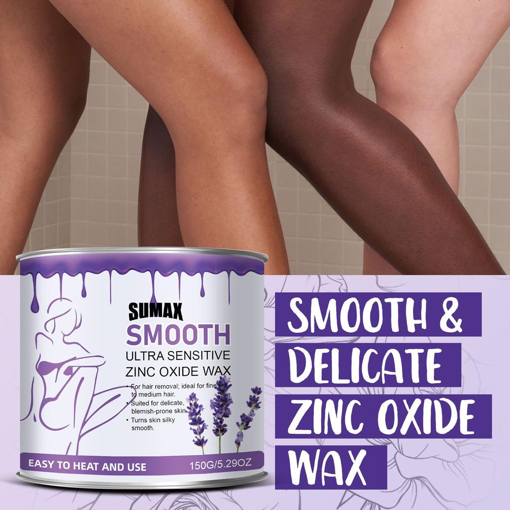 Восковые бобы для удаления волос с ароматом лаванды — не содержат спирта, безболезненны и щадящие, подходят для всех типов кожи, идеально подходят для лица и зоны бикини.