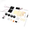 DIY Solar Power Science Car Educational Electric Motor Assembly Science Experiment Solar Power Car