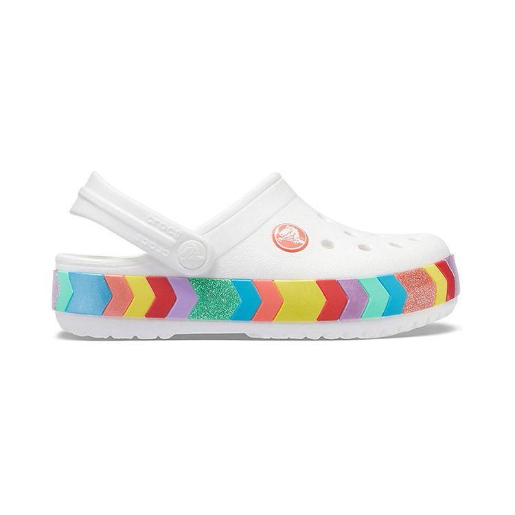 Crocs Классические клоги для детей Белые Унисекс Детские 207007-100