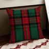 Christmas PPlaid Cushion Cover Reversible Soft Durable Pillow Cover Home  Car MultiScene Use for Daily Comfort