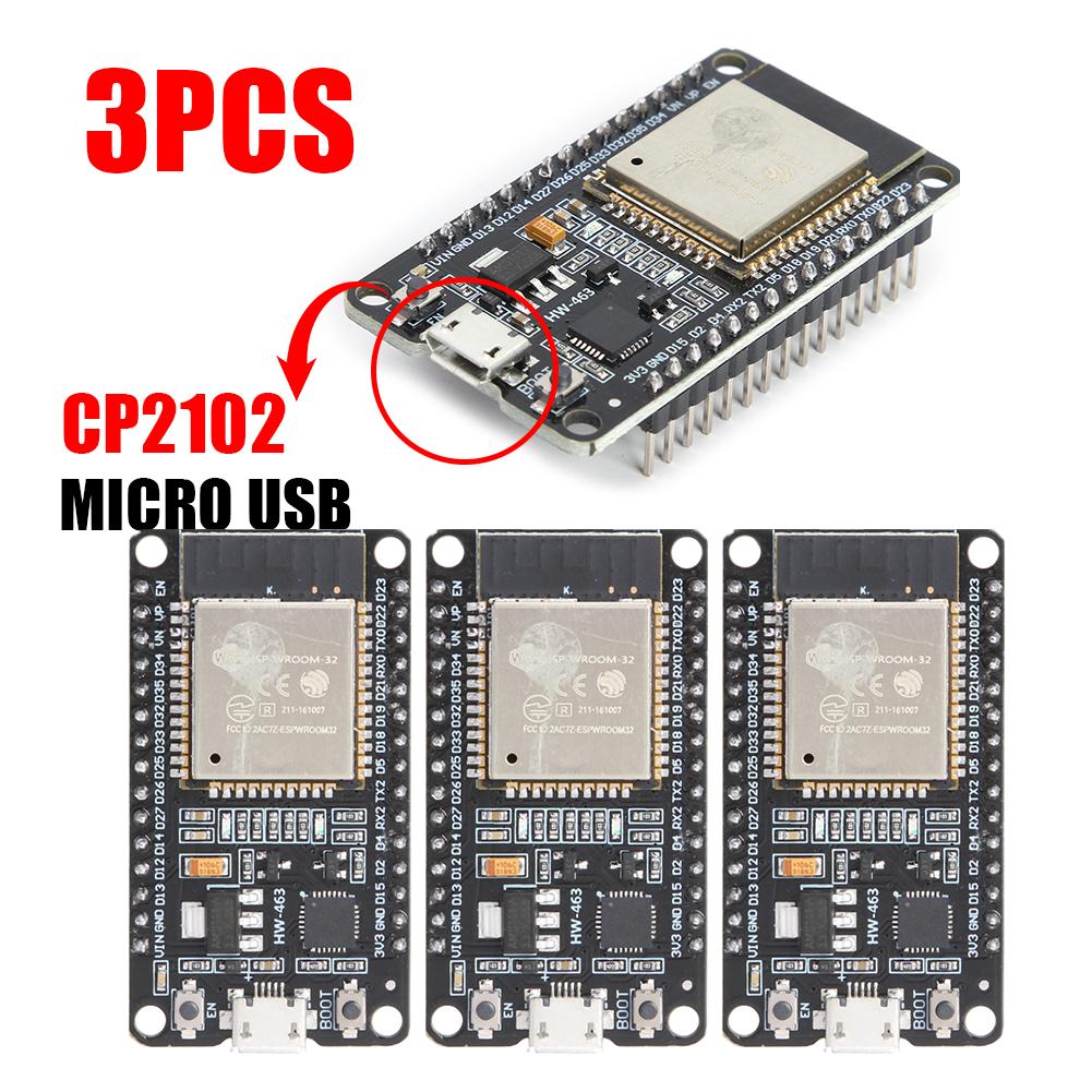 Плата разработки ESP32 -32 TYPE-C CH340C/ USB CP2102 WiFi+Bluetooth Сверхнизкое энергопотребление Двухъядерный беспроводной модуль