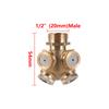 Agricultural Pesticide Spraying Misting Nozzles High Pressure Brass Misting Nozzles Irrigation System Brass Nozzle