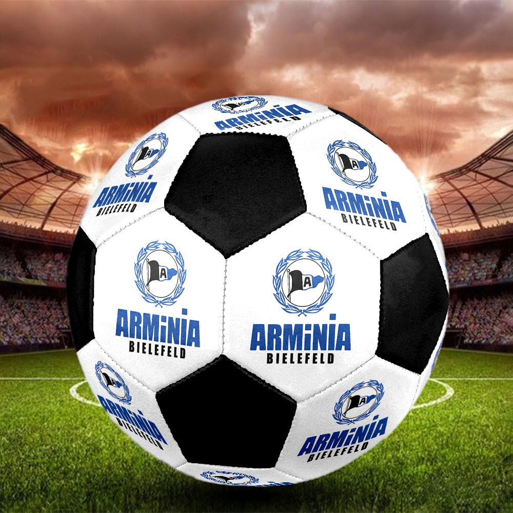 1pc Arminia Bielefeld Soccer Ball Size 5 Indoor Soccer Ball Fashion Colorful Backyard Game - Great For Sports Fans Gift HE12