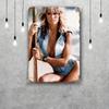 farrah fawcett Classic Poster Rusty Metal Plaque Retro Decorative Plate Bar Man Cave Garage Club Metal Sign Wall Decoration