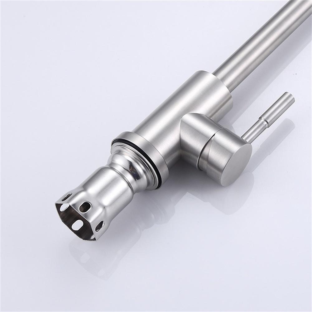 2 Holes Kitchen Faucet 304 Stainless Steel Contemporary