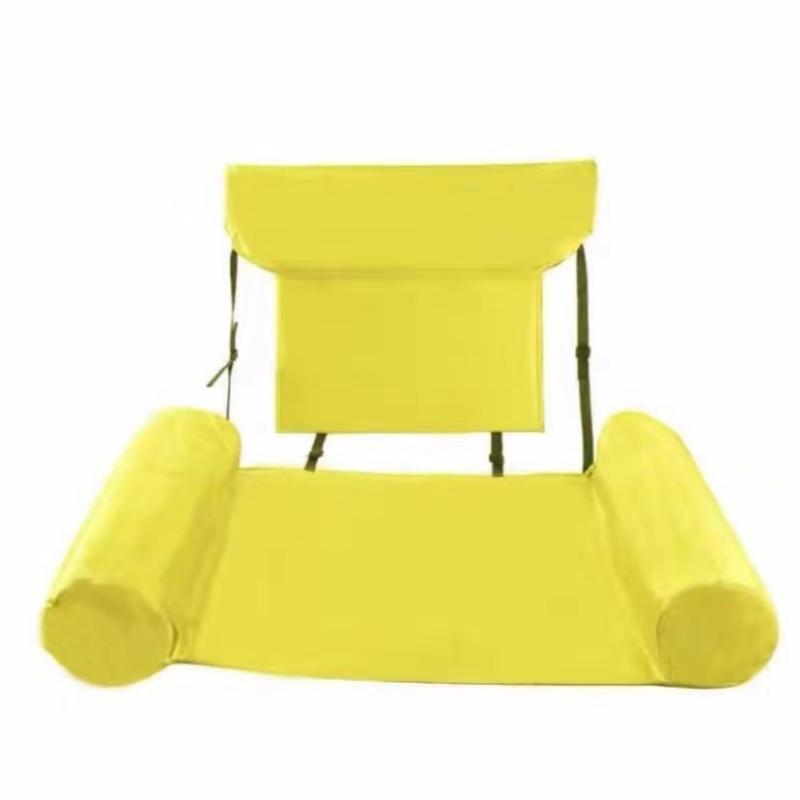 Inflatable Water Hammock for Adults, 120x100cm Portable Pool Float Lounger for Swimming & Relaxation Water Bed Chair