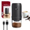 Экономичный измельчитель кофе с USB-зарядкой, мельница для кофейных зерен, электрическая кофемолка, для кемпинга