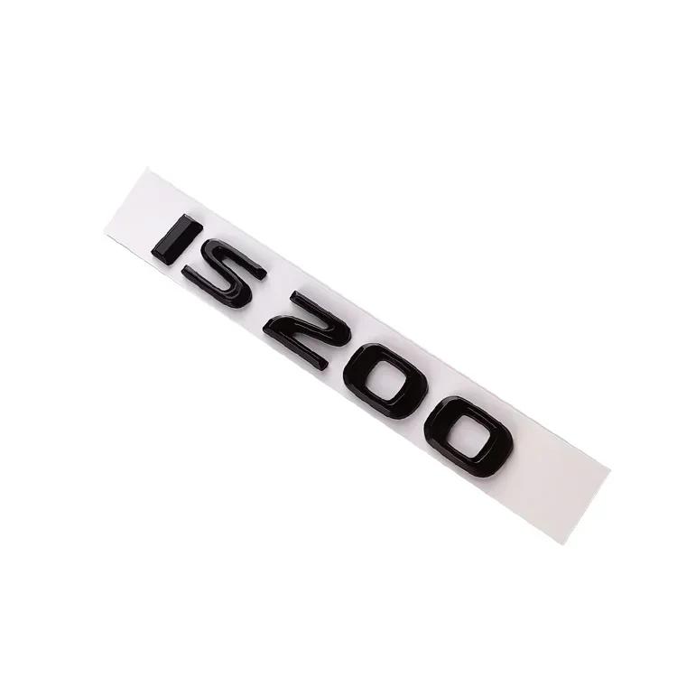 ABS Car Body Side Emblem Styling for Lexus IS200 IS350 IS250 IS300 Rear Trunk Badge Decal Decoration