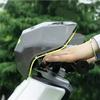 A51K-Hand Guard For Scooter Motorcycle And ATV With Night Reflective Strip Wind Rain Shield Easy To tall Remove