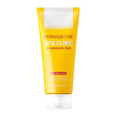 Dermacube Vita Clinic Cleansing Gel Foam 180ml AUTHENTIC STORE