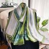 High-quality Luxurious Silk Scarves Headband Scarfs Neck Scarf For Women Chain Silk Scarf Women's Decorative Shawl
