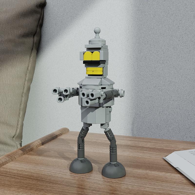 Классический Мультфильм Мок Ядро Персонажа Робот Конструктор Набор - Образовательная Игрушка Подарок Для Мальчиков