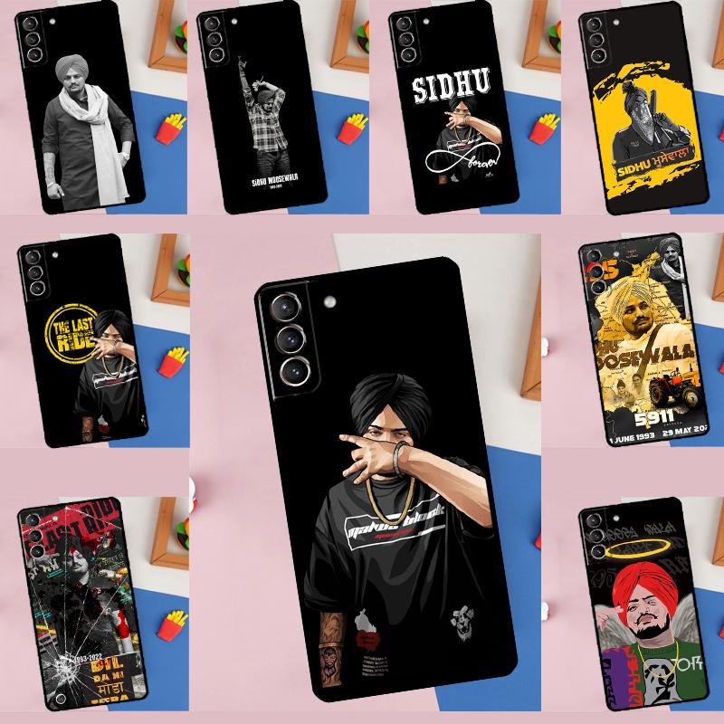 Indian Rapper Sidhu Moose Wala Phone Case For Samsung Galaxy S25 S24 Ultra S9 S10 S20 S22 S21 Plus S23 FE Portector Cover