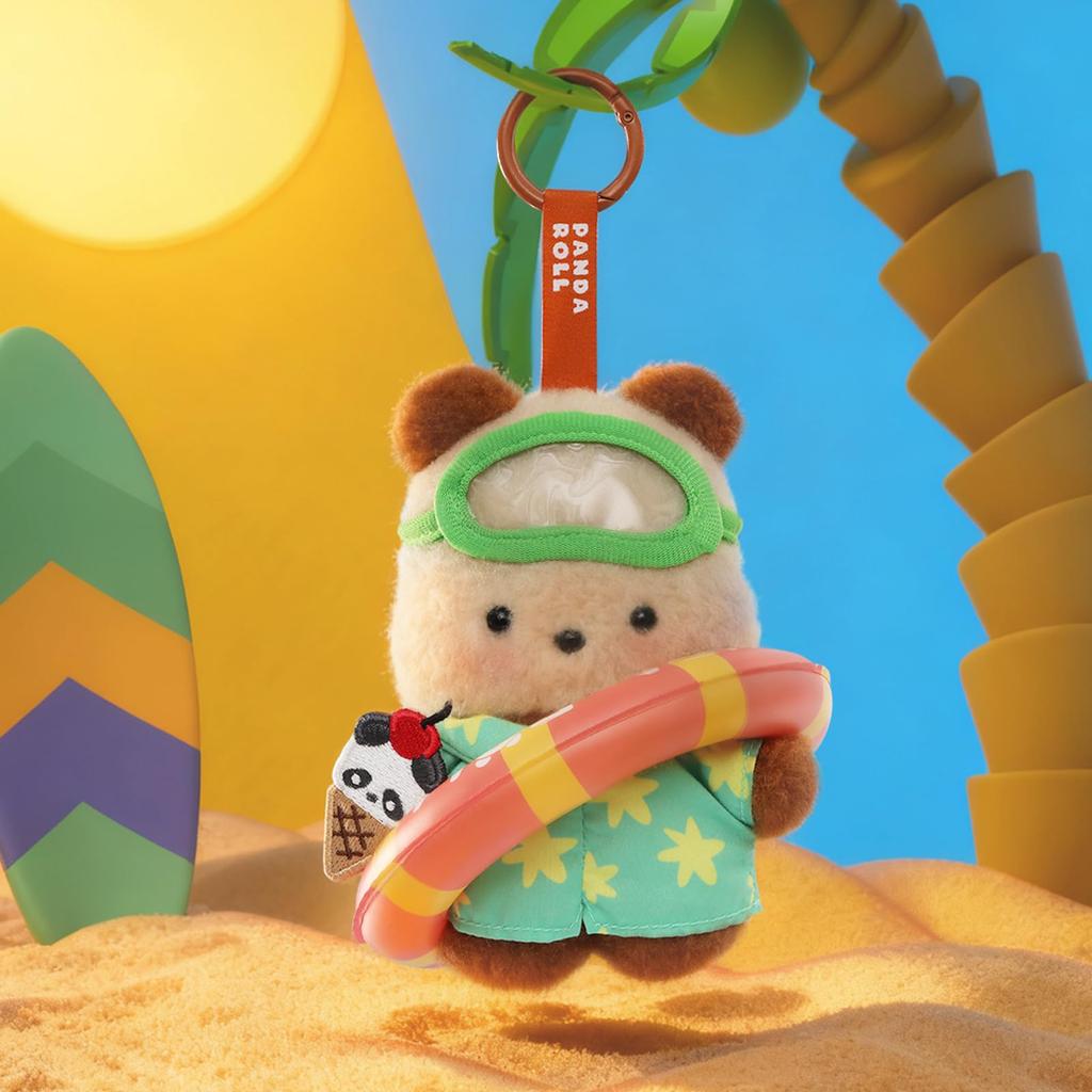 52TOYS BLINDBOX PANDAROLL Серия Счастливые Выходные Плюшевая Фигурка-Сюрприз Гхачапон Коллекционная Идеально для Новогодних Подарков Игрушка, Предварительно Окрашенная,