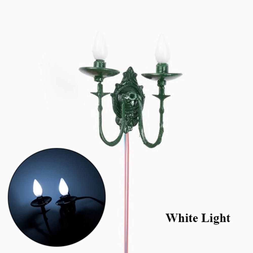 ABS металлический материал кукольный домик настенный светильник 3V песочный стол люстра новая модель белый/теплый свет