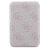 Zestaw Guess Gubpm5P15S4Gemgp Iphone15 6.1 Hardcase + Powerbank 5000Mah Magsafe Różowy/Pink 4G Metal Logo