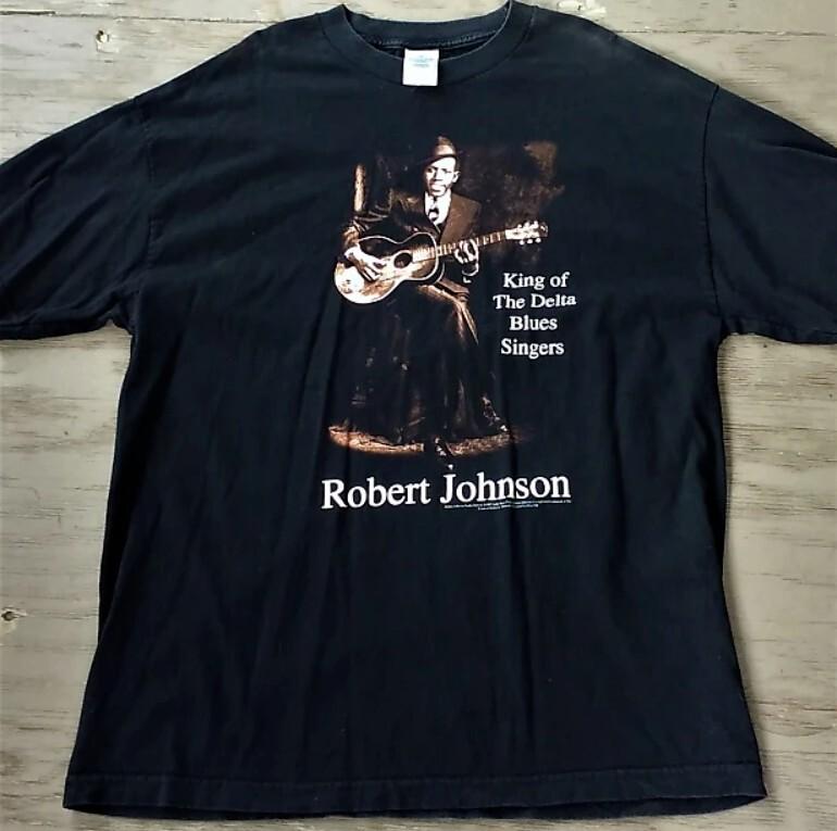 Robert Johnson King Of The Delta Blues Tshirt Cotton Unisex Tee S5Xl Unisex T-Shirt