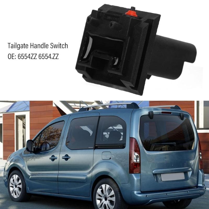 Переключатели открытия задней двери 6554ZZ Переключатели открытия багажника автомобиля Кнопка открытия задней двери/багажника для C4 307 407