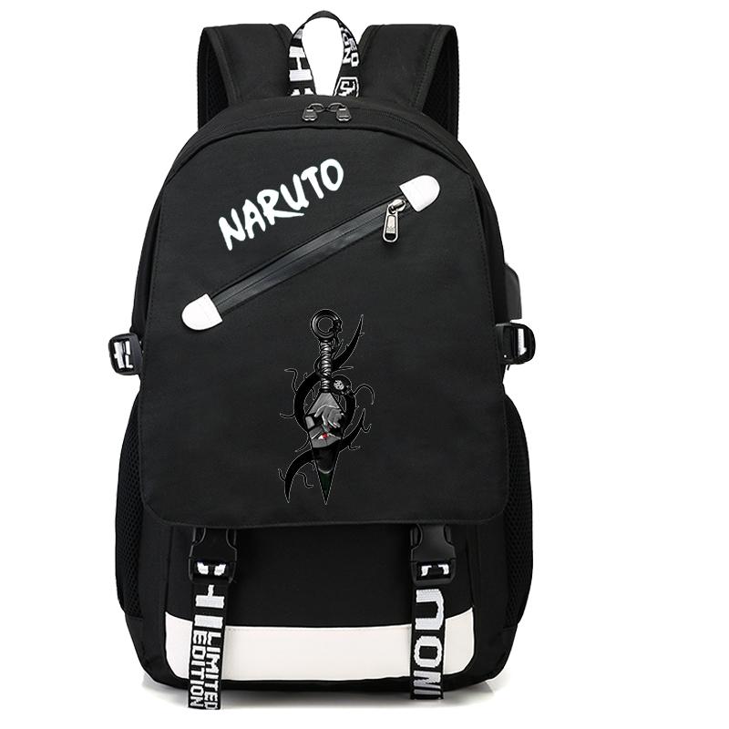 Рюкзак «Наруто» в стиле аниме, холст, сумка для книг, сумка для книг для мальчиков и девочек-подростков, сумка для книг в школу, детские подарки для мужчин и женщин, дорожная сумка для отдыха, рюкзак