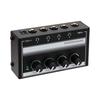 Portable Mini Recording Studio 4-Way Headphone Monitor Amplifier