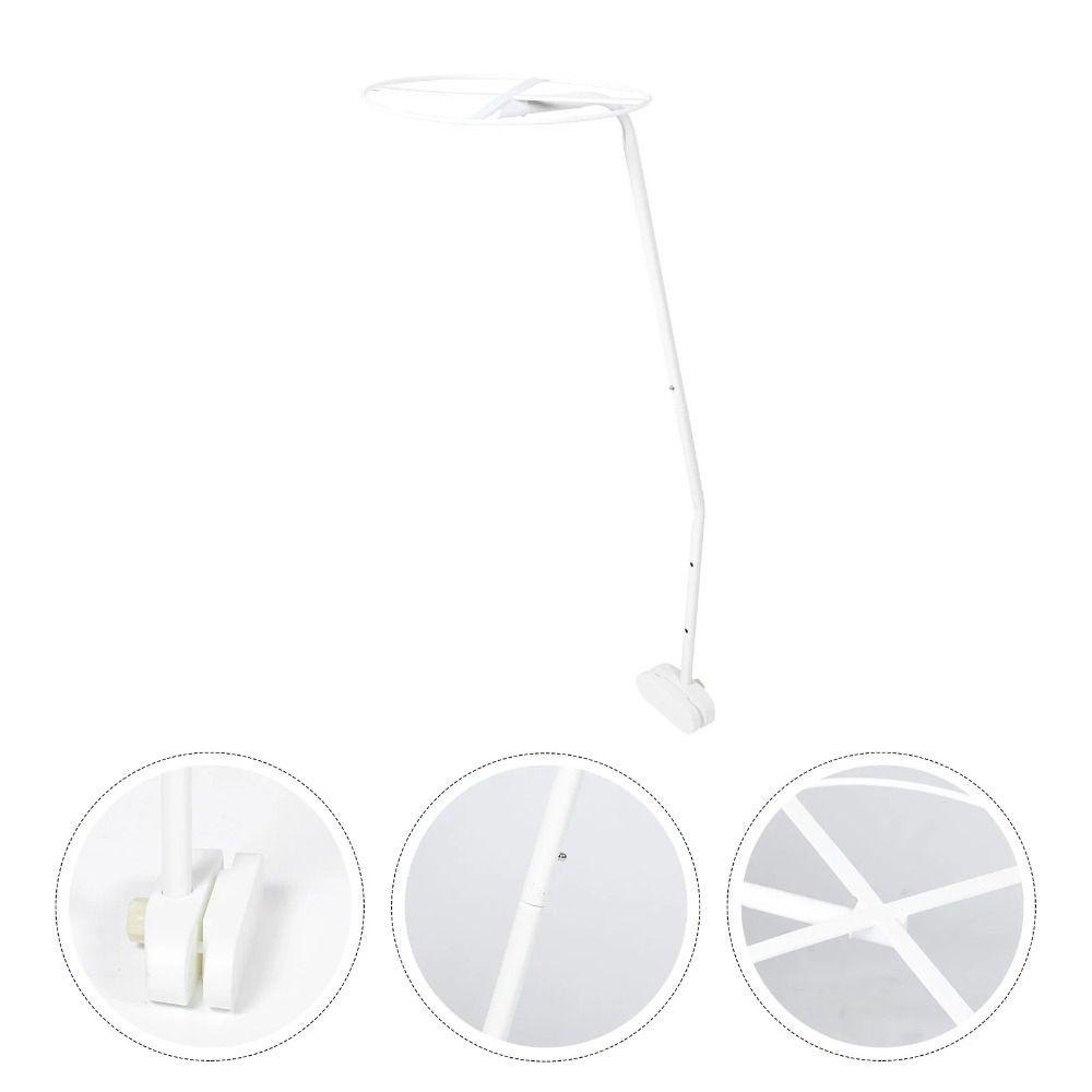 Прочный Белый Держатель-Стойка для Постельной Сетки, Стойка-Кронштейн для Балдахина, Стойка для Москитной Сетки, Детская Комната