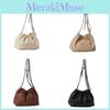 Stylish Women's Chain Bucket Bag Trendy 2023 Soft Pu Fabric Chic Shoulder Bag